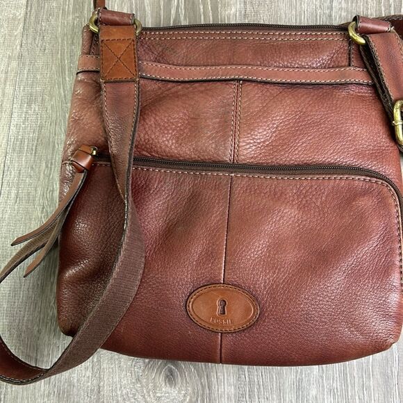 Fossils large multiple pocket bags tote purse - Picture 5 of 7